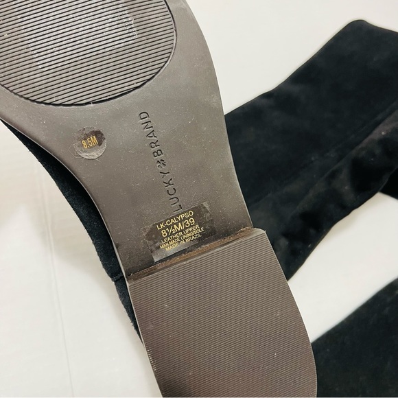 LUCKY BRAND CALYPSO KNEE BOOTS SZ 8.5 - Picture 10 of 11